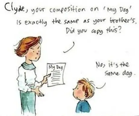 Getting in Trouble for Copying Homework